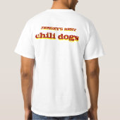 J&G Texas Weiners - Jersey's Best Chili Dogs T-shi T-shirt (Achterkant)