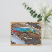 J & H "WIG LIT"  zoutwaterproducten Briefkaart (Staand voorkant)