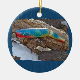 J & H "WIG LIT" zoutwaterproducten Keramisch Ornament