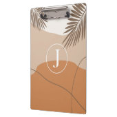 J - Initiaal Monogram Letter J Abstract Design Klembord (Links)