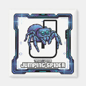 J is for Jumping Spider – GTA Style ABC Learning Magneet (Voorkant)