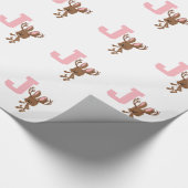 J is voor Jackalope Cadeaupapier (Hoek)