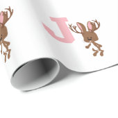 J is voor Jackalope Cadeaupapier (Rol Hoek)