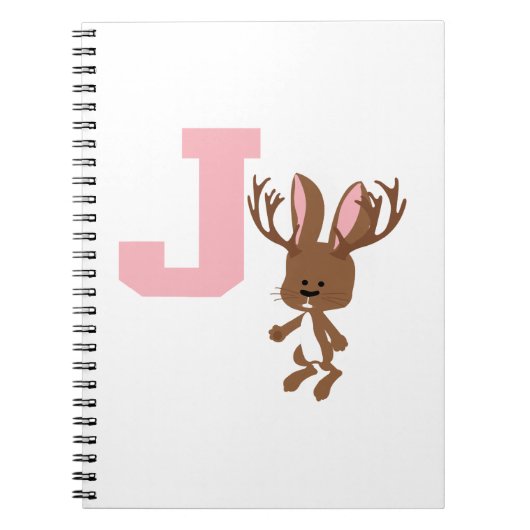 J is voor Jackalope Notitieboek (Voorkant)