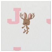 J is voor Jackalope Stof (Close Up)