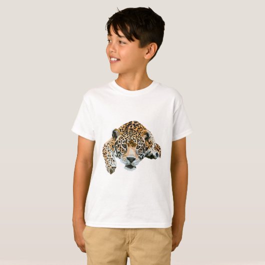 J is voor Jaguar T-shirt (Voorkant volledig)