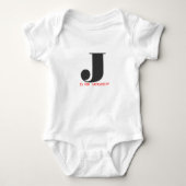 J is voor Javascript Romper (Voorkant)