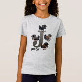 J is voor Junco T-shirt (Voorkant)