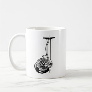 J is voor juxtaglomerulaire apparaten (mok) koffiemok