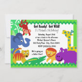 J is voor Oerwoud Kaart (Voorkant)