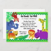 J is voor Oerwoud Kaart (Voorkant / Achterkant)