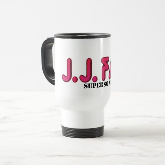 J.J.FAD REIZEN KOFFIE MOK (Voorkant links)