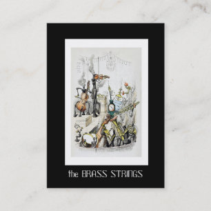 J J Grandville Visitekaartje voor musici