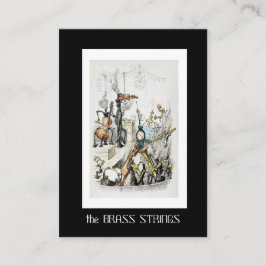 J J Grandville Visitekaartje voor musici