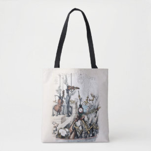 J J Grandville's Anthropomorphic Band Tas