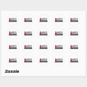 J&J's Karaoke Ronde Sticker (Vel)