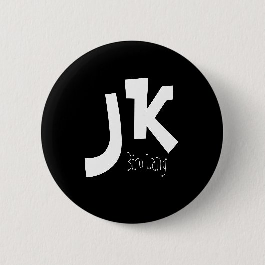 J/K RONDE BUTTON 5,7 CM (Voorkant)