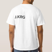 J.KRG Strelitzia reginae T-shirt (Achterkant)