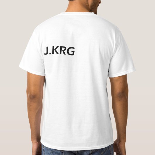 J.KRG Strelitzia reginae T-shirt (Achterkant)