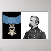 J.L. Chamberlain en de eremedaal Poster (Voorkant)