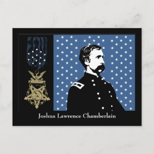 J.L. Chamberlain en de Hondenmedaille Briefkaart