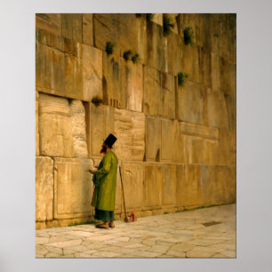 J.L. Gerome - De wandelende muur Poster