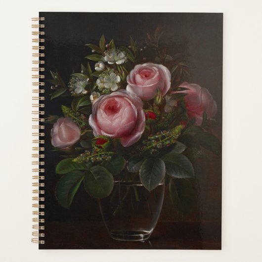 J.L. Jensen - Rozen en boomanemonen in een... Planner (Voorkant)