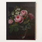 J.L. Jensen - Rozen en boomanemonen in een... Planner (Achterkant)