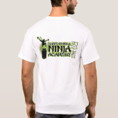J-Law's Wodkilla Ninja Academy' T-shirt (Achterkant)