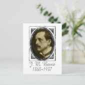 J. M. Barrie Briefkaart (Staand voorkant)