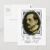 J. M. Barrie Briefkaart (Voorkant / Achterkant)