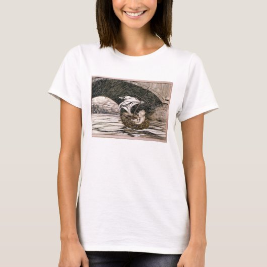 J.M. Barrie | "Hij ging door de brug en kwam om T-shirt (Voorkant)