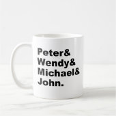 J.M. Barrie's Peter Pan | Peter Wendy Michael John Koffiemok (Links)