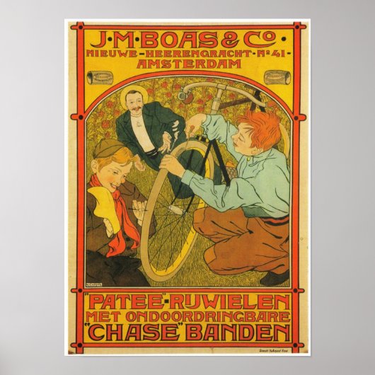 J.M. Boas & Co. Poster (Voorkant)