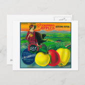 J.M.L. Apple Crate LabelWatsonville, CA Briefkaart (Voorkant / Achterkant)