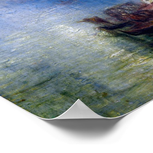 J. M. W. Turner Approach to Venice Poster (Hoek)