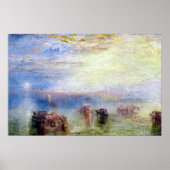 J. M. W. Turner Approach to Venice Poster (Voorkant)