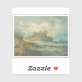 J.M.W. Turner - Conway Castle, Noord-Wales Sticker (Vel)