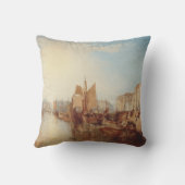 J.M.W. Turner: Haven van Dieppe Romantische Fijne Kussen (Achterkant)