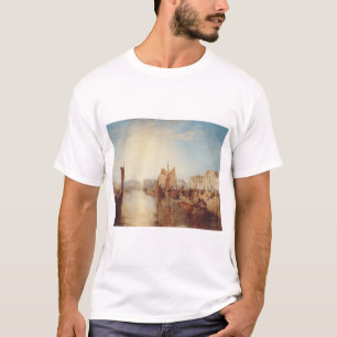 J.M.W. Turner: Haven van Dieppe Romantische Fijne T-shirt