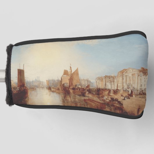 J.M.W. Turner: Haven van Dieppe Romantische Kunst Golfheadcover (Voorkant)