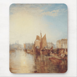 J.M.W. Turner: Haven van Dieppe Romantische Kunst Muismat