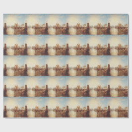 J.M.W. Turner: Haven van Dieppe Romantische Schild Cadeaupapier