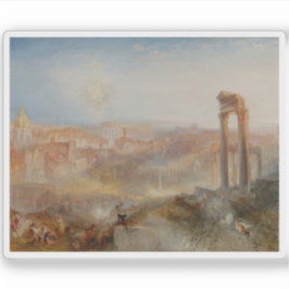 J.M.W. Turner - Modern Rome - Campo Vaccino Sticker