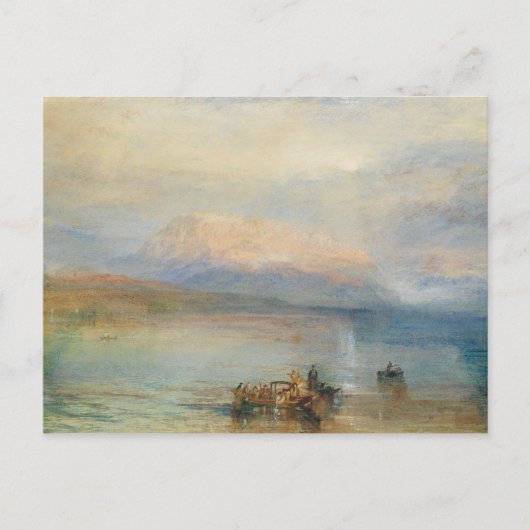 J. M. W. Turner - The Red Rigi Briefkaart (Voorkant)