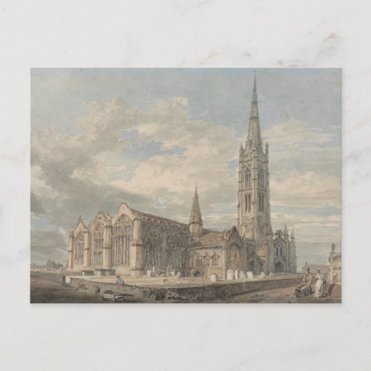 J. M. W. Turner - Uitzicht voor het noordoosten va Briefkaart (Voorkant)