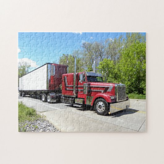 J. Martin Freightliner FLD Puzzle Legpuzzel (Horizontaal)