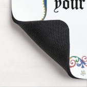 J middeleval Mouspad Muismat (Hoek)