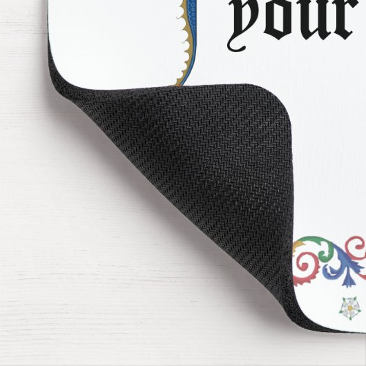 J middeleval Mouspad Muismat (Hoek)