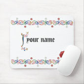 J middeleval Mouspad Muismat (Met muis)